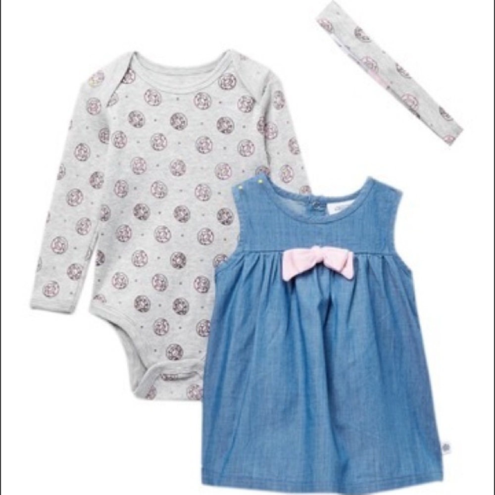 Rosie Pope Donut Dress 3-Piece Set